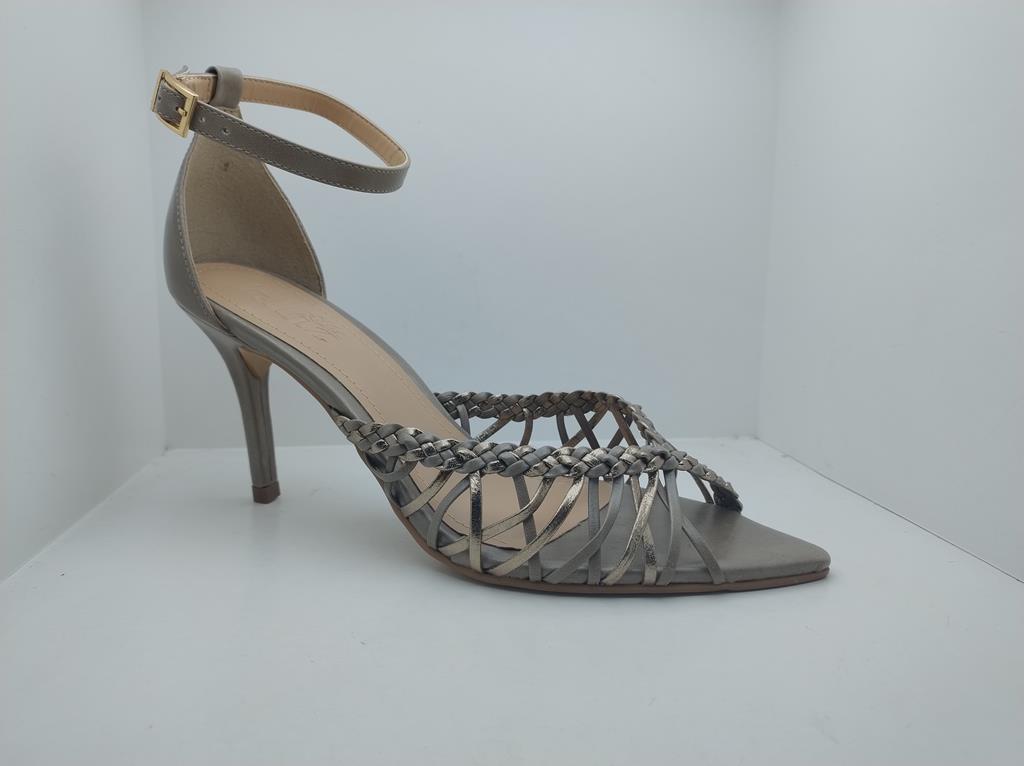 Sandalia salto Bico Fino - Scarlet